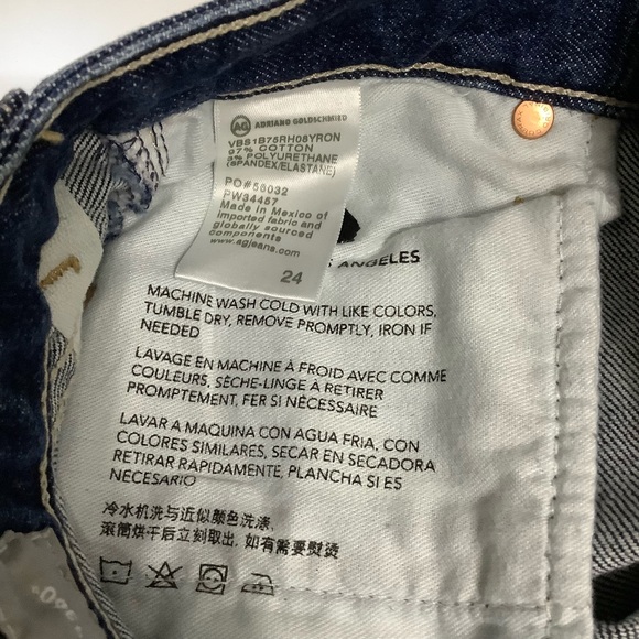 AG Alexxis Boot High Rise Vintage Fit Denim Jeans Size 24 (0160) - Picture 8 of 16